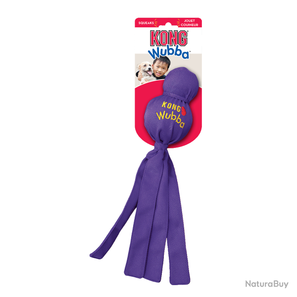 KONG Wubba S 24,1 cm - Ref KONGWB3E - EAN 0035585800028 - Livraison rapide
