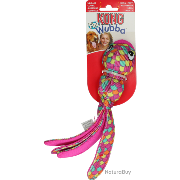 KONG Wubba Finz - Ref KONGWBZ31E - EAN 0035585801780 - Livraison rapide