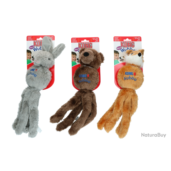 KONG Wubba Friends Assorti - Ref KONGWF1E - EAN 0035585800226 - Livraison rapide