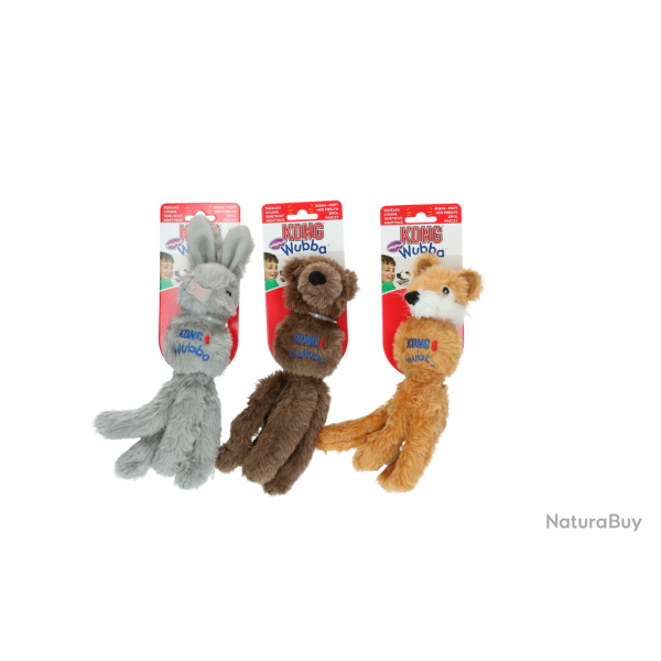 KONG Wubba Friends Assorti - Ref KONGWF3E - EAN 0035585800219 - Livraison rapide