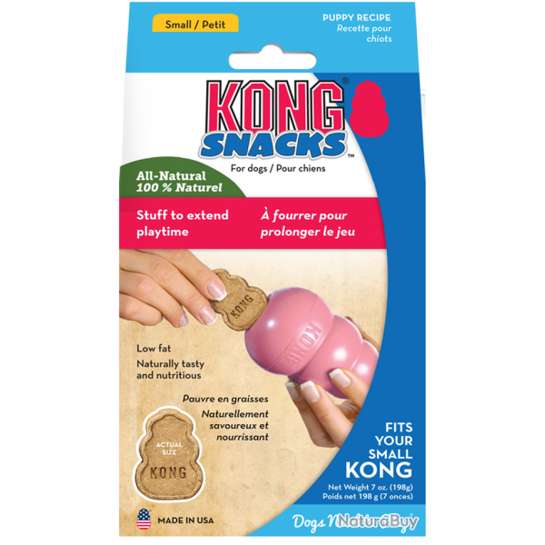 KONG Snacks Puppy - Ref KONGXY3E - EAN 0035585009261 - Livraison rapide
