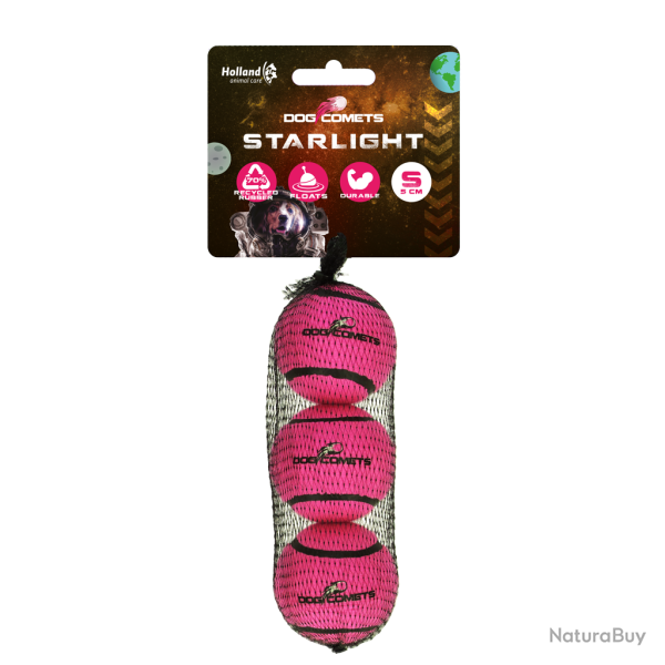 Dog Comets Tennis Ball Starlight - Ref COME083CS - EAN 8716759641594 - Livraison rapide