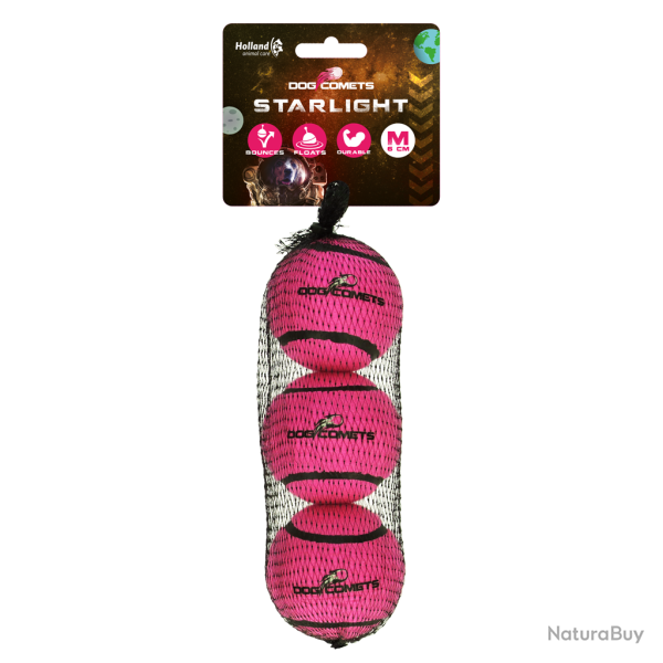 Dog Comets Tennis Ball Starlight - Ref COME084A - EAN 8716759635166 - Livraison rapide