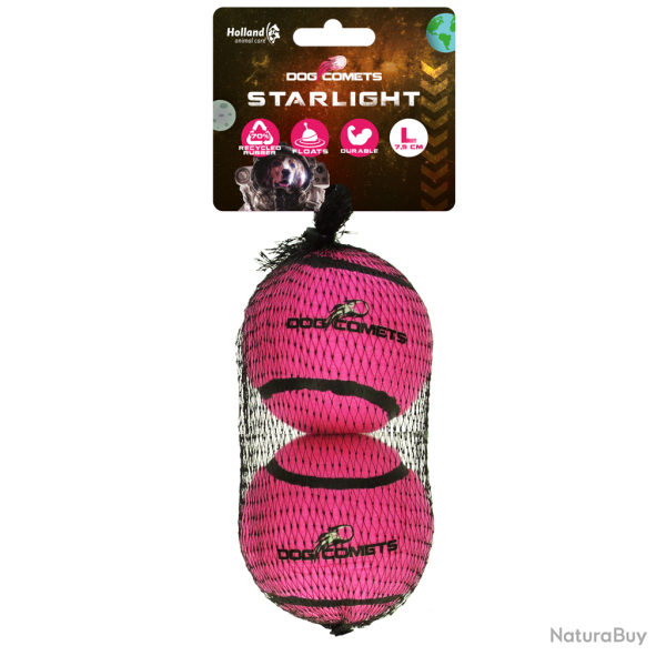 Dog Comets Tennis Ball Starlight - Ref COME084AL - EAN 8716759641600 - Livraison rapide