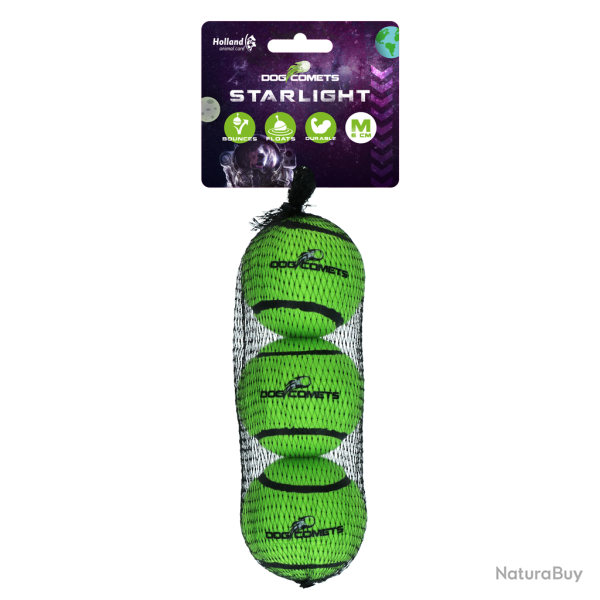 Dog Comets Tennis Ball Starlight - Ref COME084B - EAN 8716759635173 - Livraison rapide