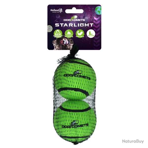 Dog Comets Tennis Ball Starlight - Ref COME084BL - EAN 8716759641624 - Livraison rapide