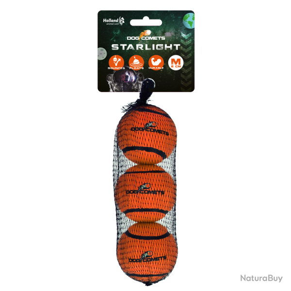 Dog Comets Tennis Ball Starlight - Ref COME084C - EAN 8716759635180 - Livraison rapide