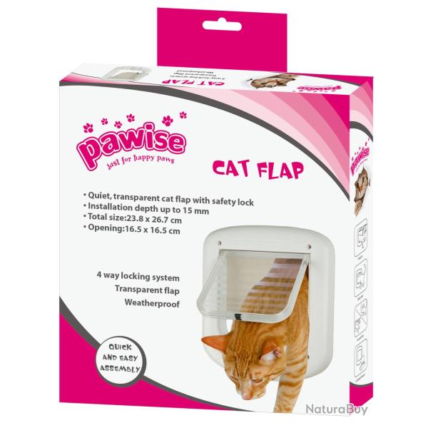 Pawise Cat Flap - Ref PAWI28051 - EAN 8886467580512 - Livraison rapide