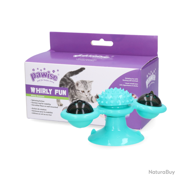 Pawise Twirly Whirly Cat Toy - Ref PAWI28350 - EAN 8886467583506 - Livraison rapide