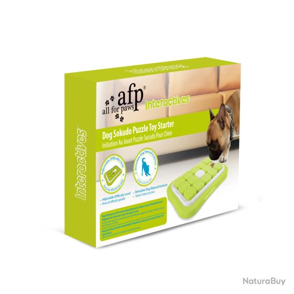 AFP Interactives Dog Sokudo Puzzle Toy Starter - Ref AFPH03236 - EAN 0847922032364 - Livraison rapid