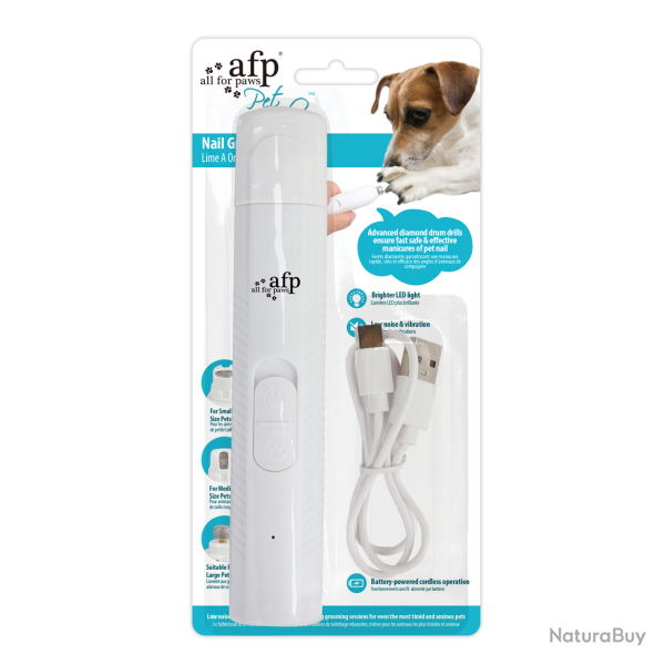 AFP Pet Salon Nail Grinder - Ref AFPH07716 - EAN 0847922077167 - Livraison rapide