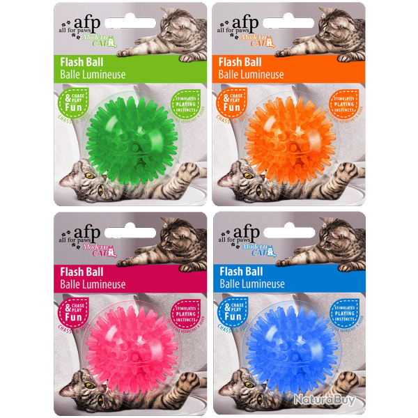 AFP Modern Cat - Flash Ball - Ref AFPK02087 - EAN 0847922020873 - Livraison rapide