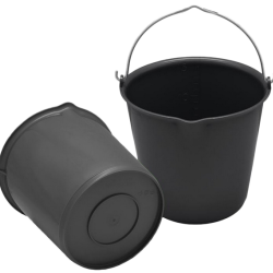 Bucket 15 l with pouring spout - Ref EMME00019 - EAN 8716759530898 - Vplast