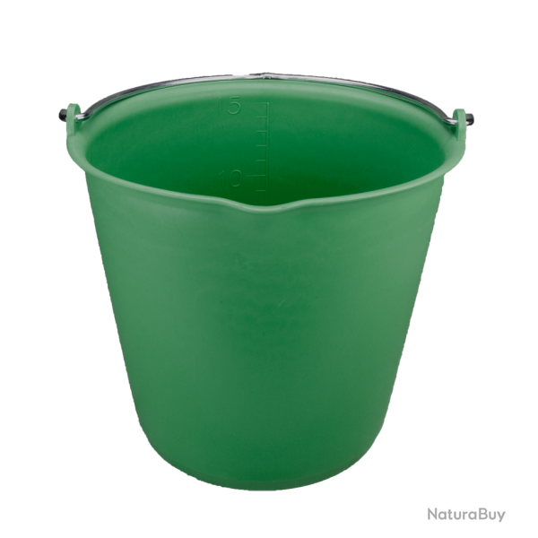 Bucket 15 l with pouring spout - Ref EMME00019B - EAN 8716759533639 - Vplast
