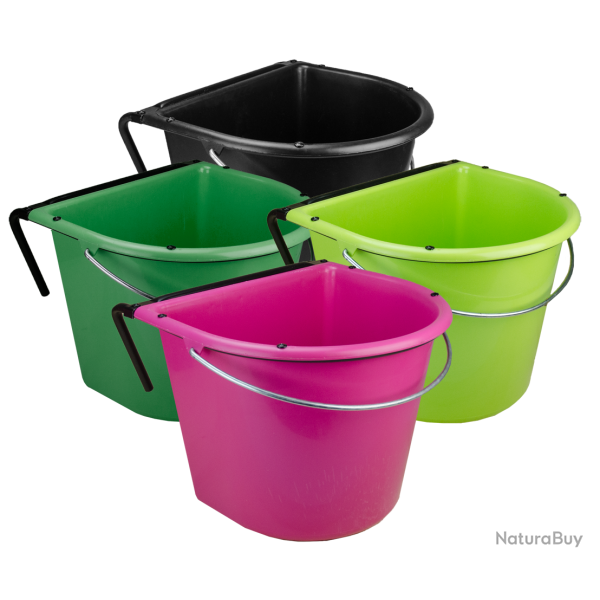 Feed trough 15 l with hook and handle - Ref VOERB01DL - EAN 8716759533752 - Vplast