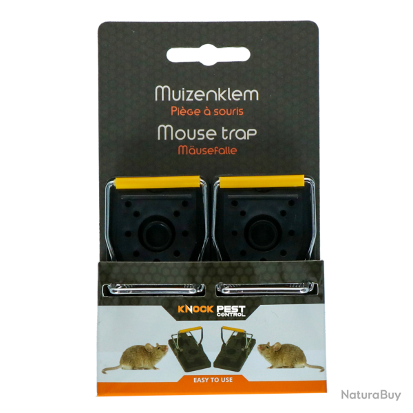 Knock Pest Mouse Trap - Ref KNOC00141 - EAN 8716759559264 - Livraison rapide