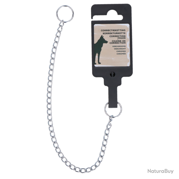 Correction Chain Chromed - Ref KETT0055A - EAN 8716759627833 - Hofman Animal Care