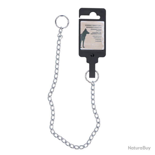 Correction Chain Chromed - Ref KETT0055C - EAN 8716759627857 - Hofman Animal Care