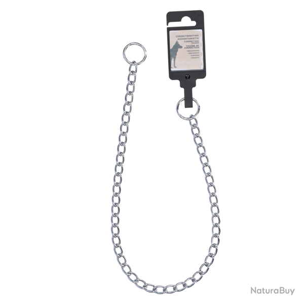 Correction Chain Chromed - Ref KETT0055G - EAN 8716759627895 - Hofman Animal Care
