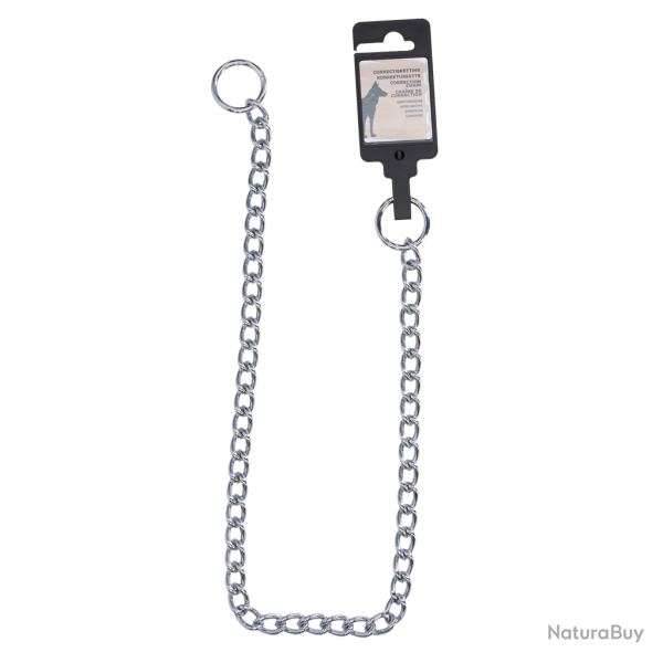 Correction Chain Chromed - Ref KETT0055H - EAN 8716759627932 - Hofman Animal Care