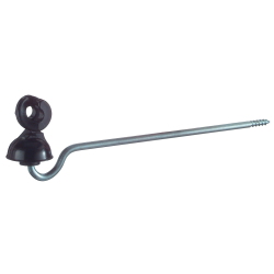 Insulator Rope/wire Ideal with stalk 22 cm - Ref ISOL010034 - EAN 4029339100348 - ZoneGuard