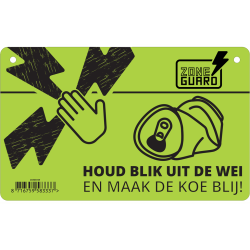 ZoneGuard Warning Sign - Ref ZONE0749 - EAN 8716759583337 - Livraison rapide