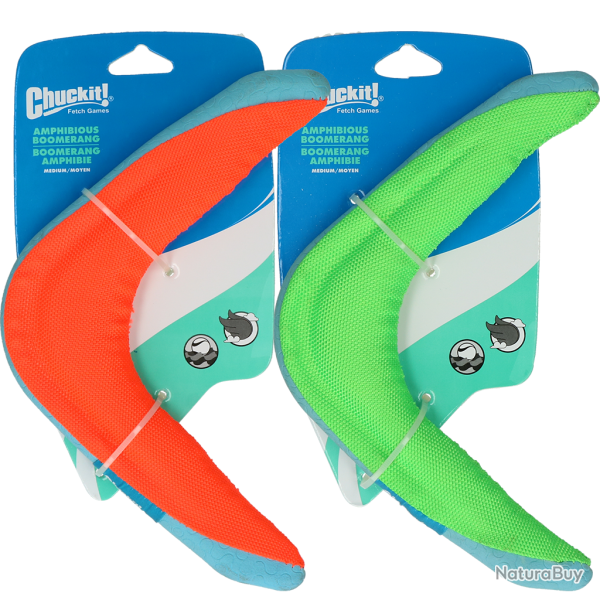 Chuckit! Amphibious Boomerang - Ref CHUC18200 - EAN 0660048182009 - Livraison rapide