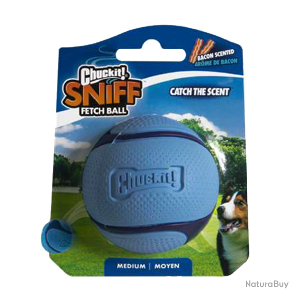 Chuckit! Sniff Fetch Ball - Ref CHUC33207 - EAN 0029695332074 - Livraison rapide