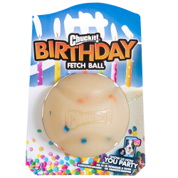 Chuckit! Birthday Fetch Ball - Ref CHUC60118 - EAN 0029695601187 - Livraison rapide