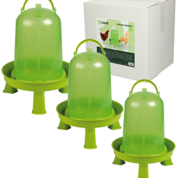 Gaun Poultry Drinker with Legs Green Lemon - Ref GAUN10933 - EAN 8716759570207 - Livraison rapide