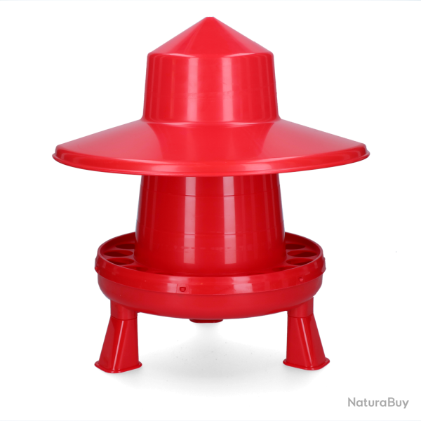Gaun Poultry Feeder With Rain Hat 4 kg - Ref GAUN11425 - EAN 8716759639027 - Livraison rapide