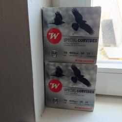 Cartouches Winchester Sp&eacute;cial Corvid&eacute; 38 g Cal. 12 70