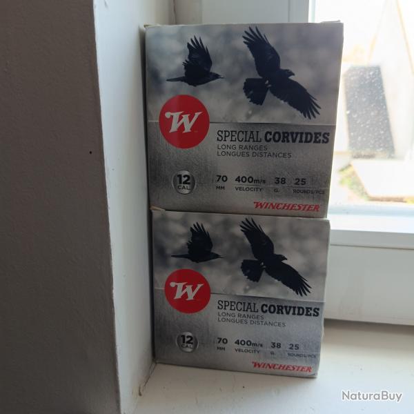 Cartouches Winchester Sp�cial Corvid� 38 g Cal. 12 70
