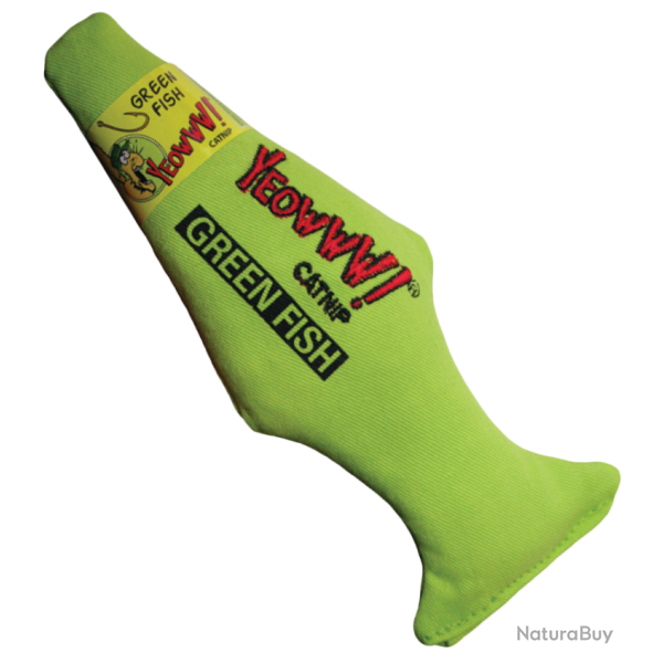 Yeowww! Green Fish - Ref YEOW019 - EAN 0812402000119 - Livraison rapide
