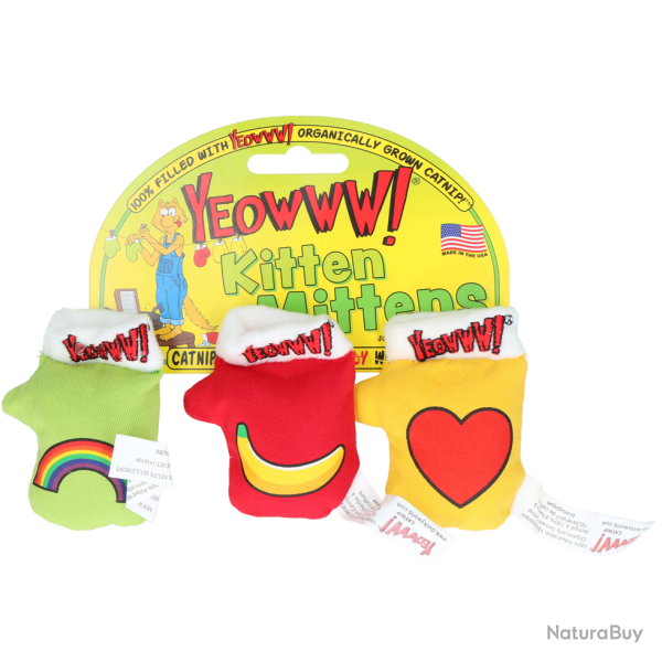 Yeowww! Kitten Mitten - Ref YEOW045A - EAN 0812402004377 - Livraison rapide