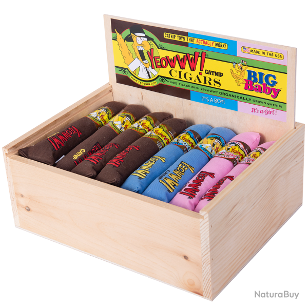 Yeowww! Cigar Box 24 pcs - Ref YEOW065 - EAN 0812402004490 - Livraison rapide