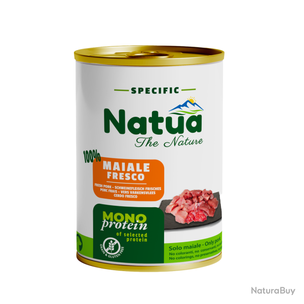 Natua Specific Mono Protein Chien - Ref NATU02002 - EAN 8057507370480 - Livraison rapide