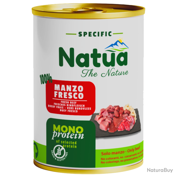 Natua Specific Mono Protein Chien - Ref NATU02003 - EAN 8057507370497 - Livraison rapide