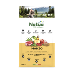 Natua Dry Kitten Cat Beef - Ref NATU06222 - EAN 8057507371449 - Livraison rapide