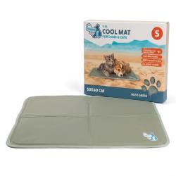 Coolpets Gel Cooling Mat Olive Green - Ref COOL0264S - EAN 8716759664616 - Livraison rapide