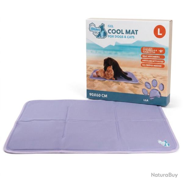 Coolpets Gel Cooling Mat Lilac - Ref COOL0265L - EAN 8716759664593 - Livraison rapide