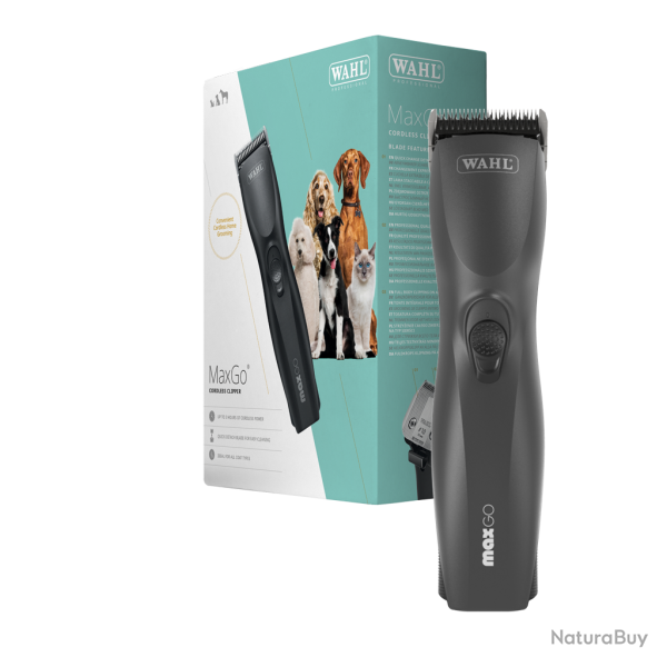 Wahl MaxGo Cordless Clipper - Ref MOSE0015 - EAN 4015110038016 - Livraison rapide
