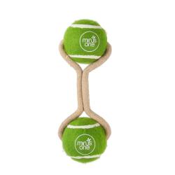 Minus One Dog Tennis Ball Rope Toy - Ref MINU37117 - EAN 8886467571176 - Livraison rapide