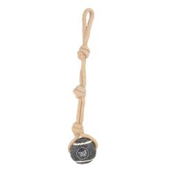 Minus One Dog Tennis Ball Rope Toy - Ref MINU37119 - EAN 8886467571190 - Livraison rapide