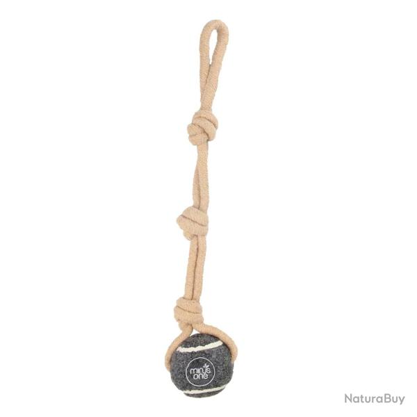 Minus One Dog Tennis Ball Rope Toy - Ref MINU37119 - EAN 8886467571190 - Livraison rapide