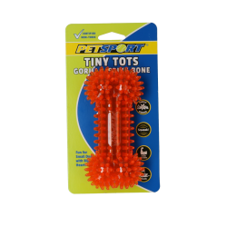 Petsport Tiny Tots Gorilla Spiky Bone Assorted - Ref PETS40049 - EAN 0713080400492 - Livraison rapid
