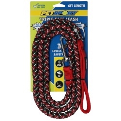 Petsport Triple Safe Leash - Ref PETS50046 - EAN 0713080500468 - Livraison rapide