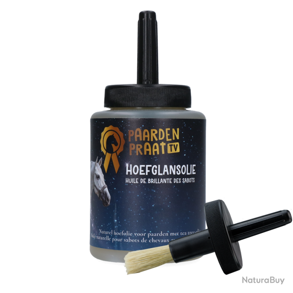 Paardenpraat TV Hoefglansolie - Ref PRAA0026G - EAN 8716759624320 - Livraison rapide