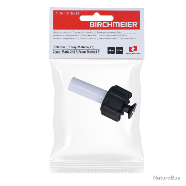 Birchmeier DR5 Safety Valve (4 bar) - Ref BIRC05013 - EAN 7611034710181 - Livraison rapide
