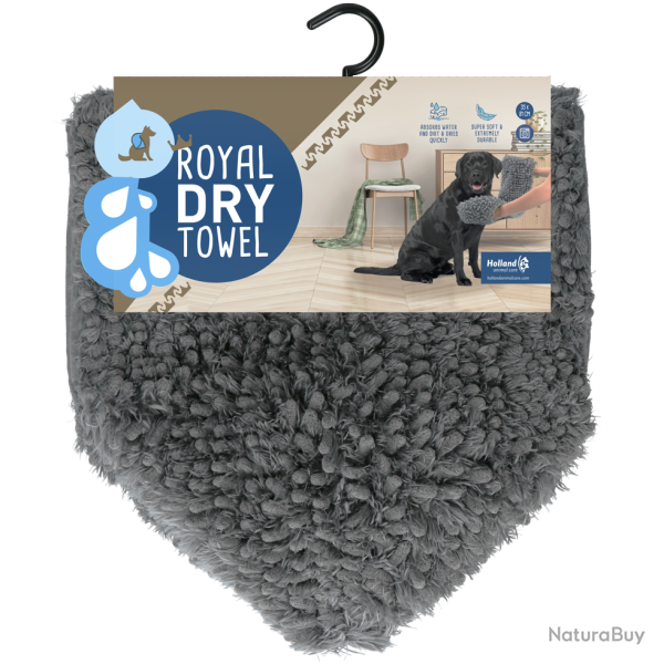 Royal Dry Serviette Pour Chiens - Ref ROYA0020 - EAN 8716759571440 - Livraison rapide